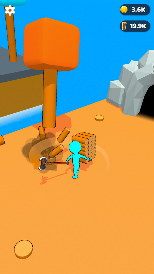 #6. Craftheim - 3D Idle Lumberjack (iOS) 由: AI Games FZ