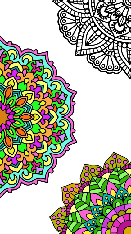 Mandala Color by Number Book screenshot-6