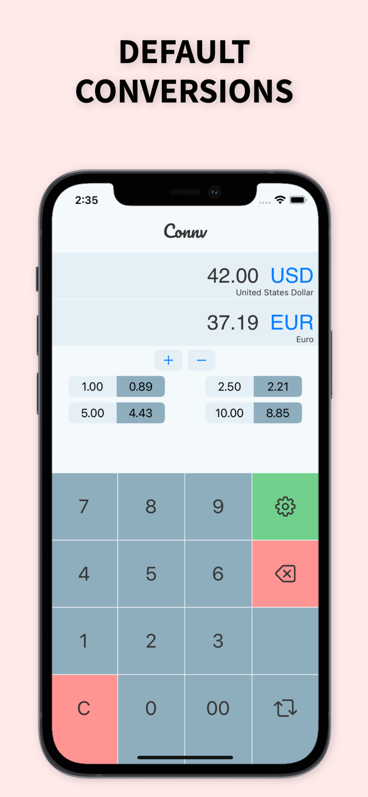 Connv : Currency Converter