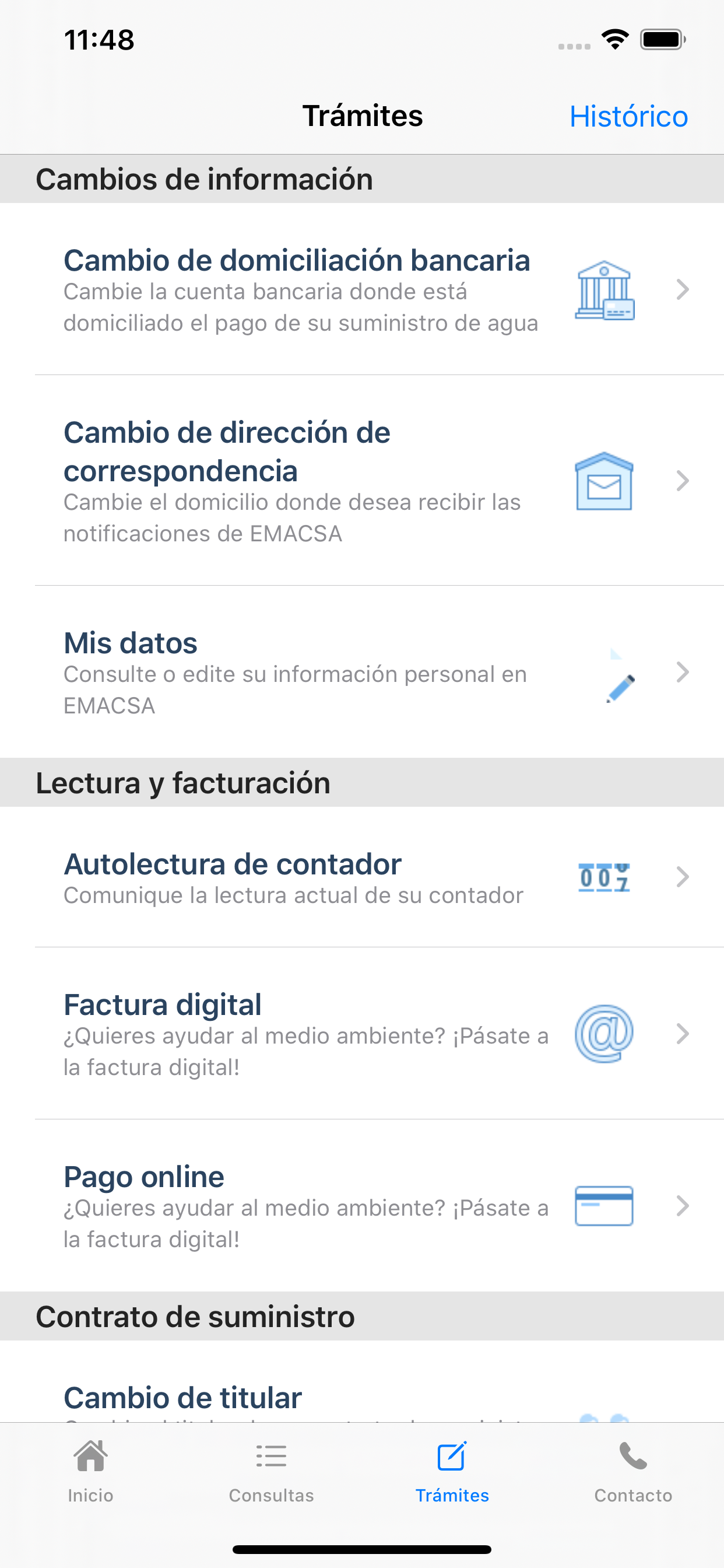 EMACSA Clientes