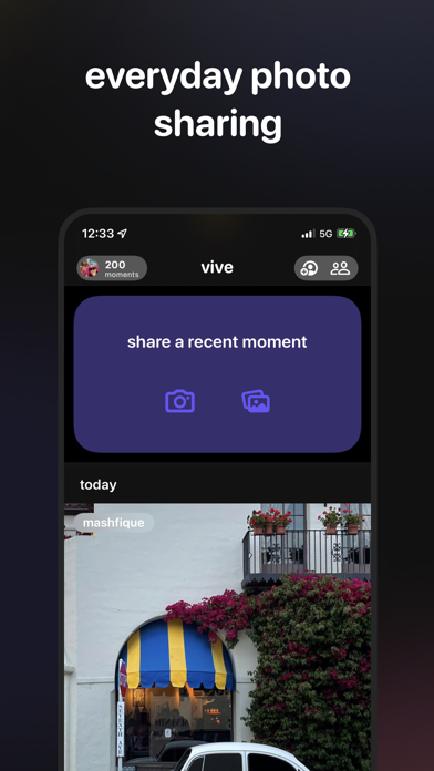 Vive Widget Screenshot