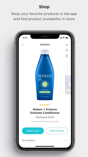 SalonCentric screenshot 2