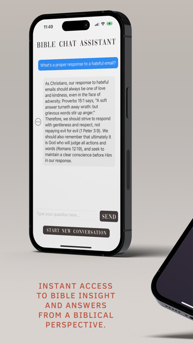 Bible Chat Assistant Screenshot