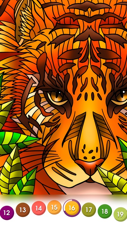 Color By Number Fun For Adults screenshot-3