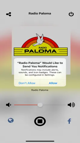 Game screenshot Radio Paloma apk