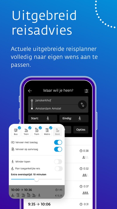 9292 Reisplanner OV + E-ticket - IPhone App - AppWereld