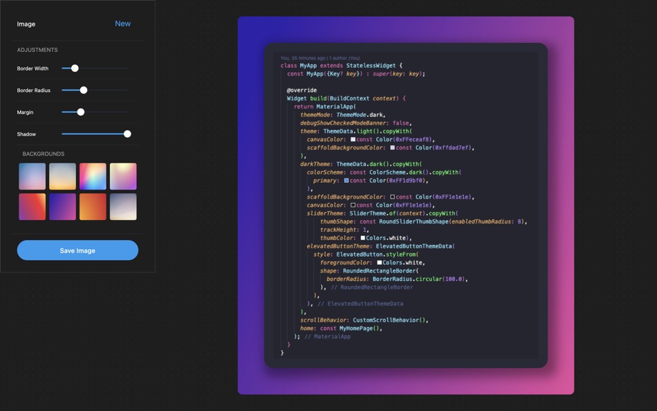 #3. Kapture - Screenshot Designer (macOS) Podle: Tommy Le