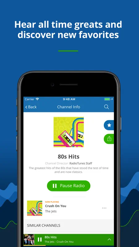 RadioTunes - Curated Music screenshot 2 of 6