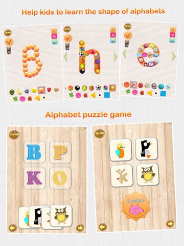 Decorate Alphabets iPad screenshot
