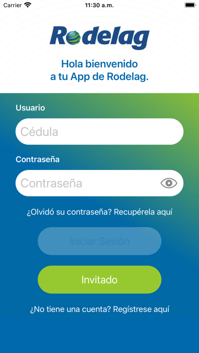 Rodelag Clientes Screenshot