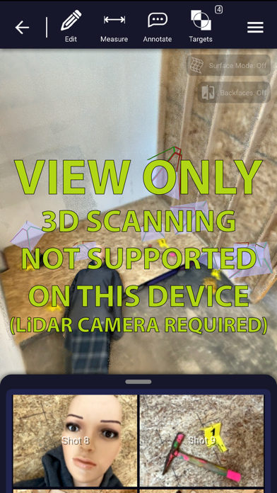 Dot3D - LiDAR 3D Scanning Screenshot
