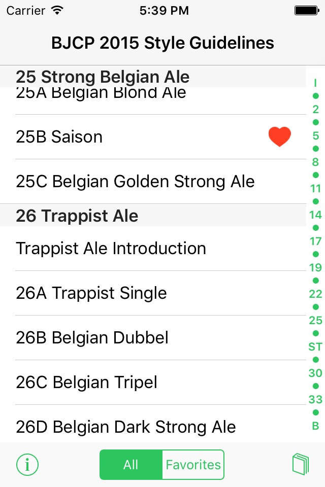 Beer Style Guidelines screenshot 2