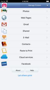 Printer 2 Go — Mobile Printing screenshot