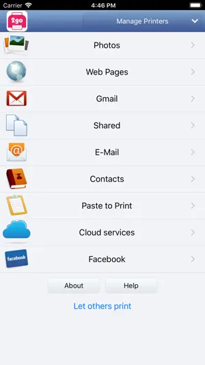 Printer 2 Go — Mobile Printing screenshot 2