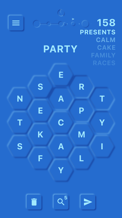 Hex Words: Word Search Screenshot