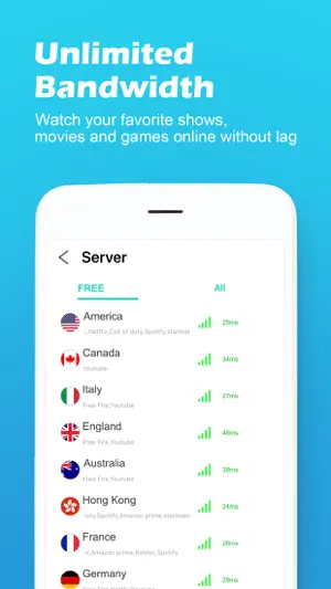 Secure VPN Proxy - Fast Server screenshot 1