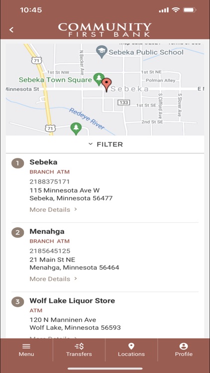 Community First Bank MN