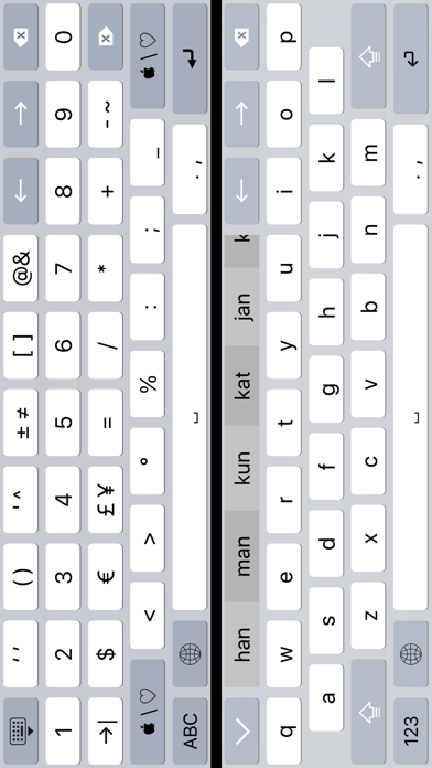 K4us Danish Keyboard Screenshot