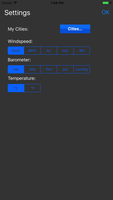 Anemometer Screenshot