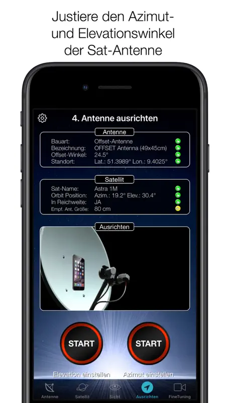 SatFinder screenshot 7 of 10