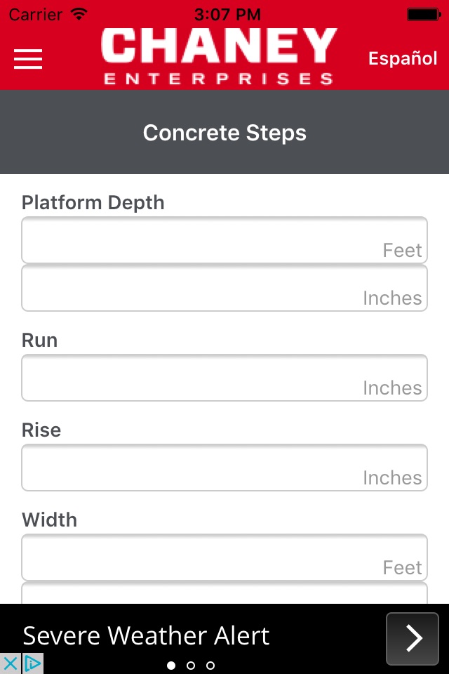 Concrete and Agg Calculator screenshot 2