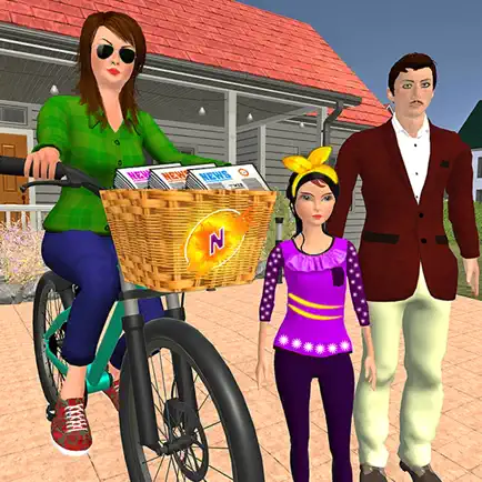 Paper Girl Mom Family Games 3d Читы