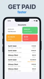 simple invoice generator maker iphone screenshot 3