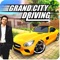 The "Grand City Driving" game allows you to roam around the grand city and feel real sense of driving