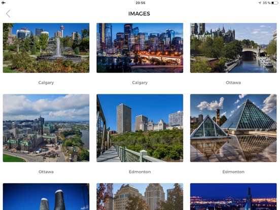 Canada Travel Guide Offline iPad screenshot 4 - Navigation app