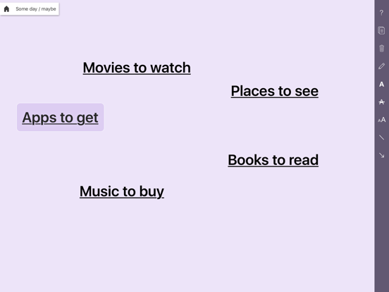 Screenshot #5 pour Mindscope - Thought Organizer