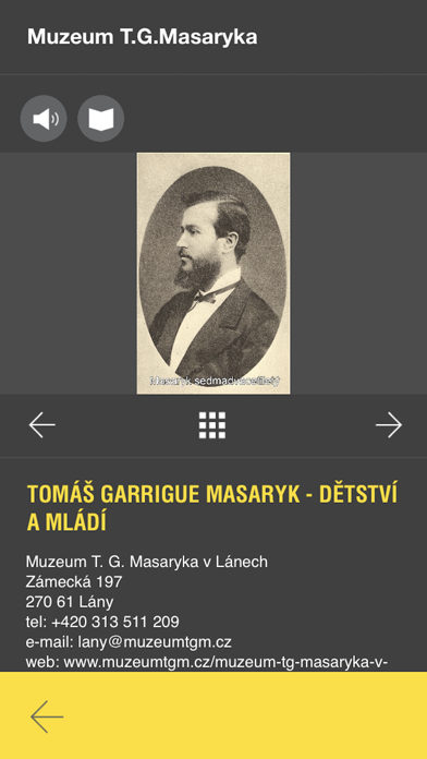 Muzeum TGM Screenshot