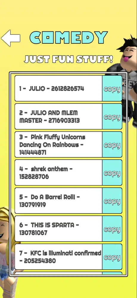 Music Codes for Roblox Robux