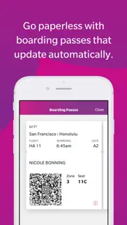 hawaiian airlines iphone screenshot 4