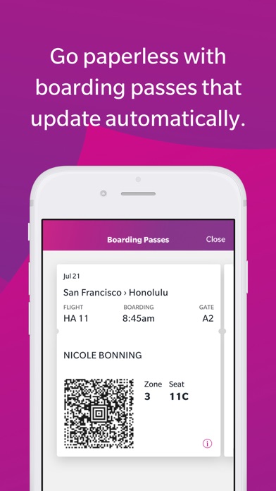 Hawaiian Airlines Screenshot