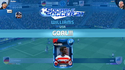 Screenshot from Sociable Soccer '21