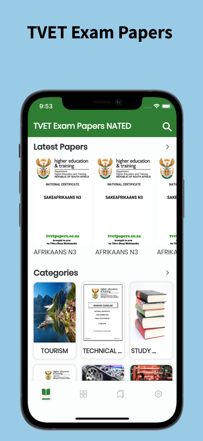 TVET Exam Papers NATED