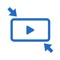 Resize Video Compressor is a simple app that reduces the file size of your videos by resizing them