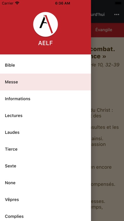 AELF Bible catholique screenshot-3