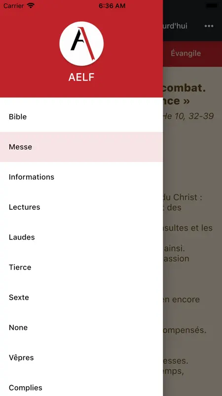 AELF Bible catholique screenshot 4 of 6