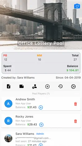 Game screenshot USA Lottery Journal apk