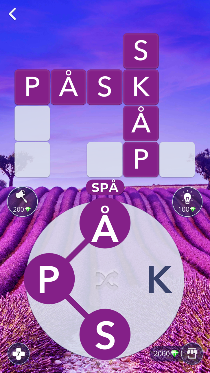 Words of Wonders: Crossword iOS Mod IPA screenshot 1 - iOS game interface