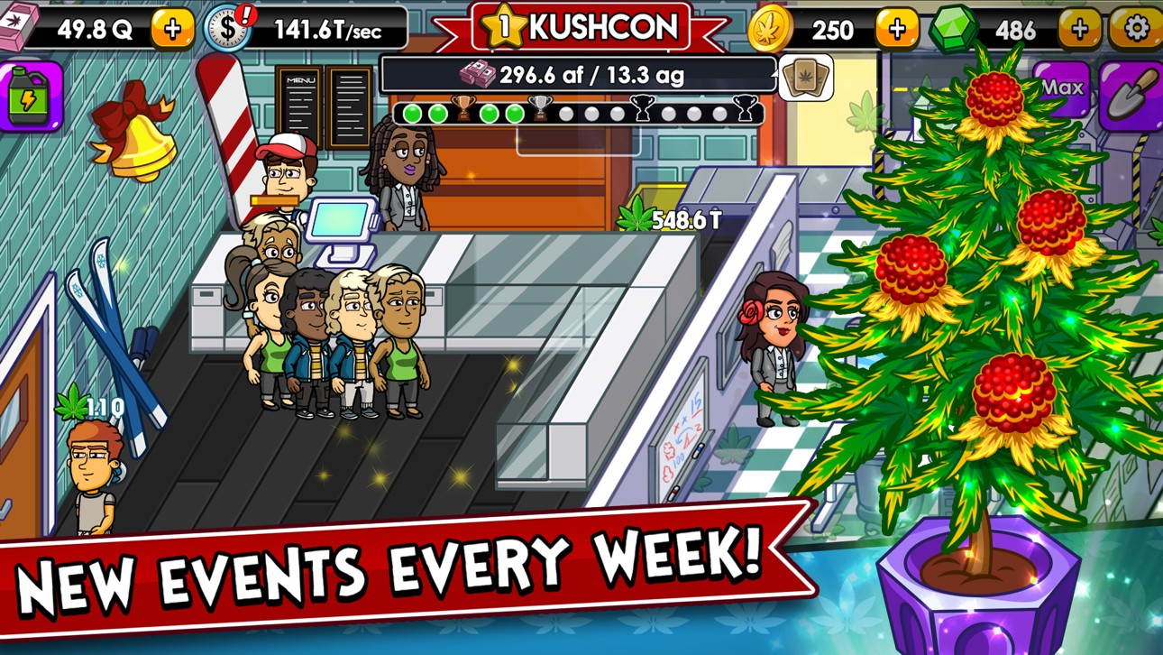 Weed Inc: Idle Tycoon screenshot 1