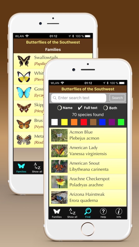 #2. Butterflies of the Southwest (iOS) 由: I.M.D. Publicacion C.A.