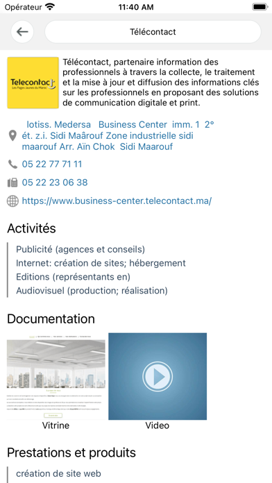 Telecontact Screenshot