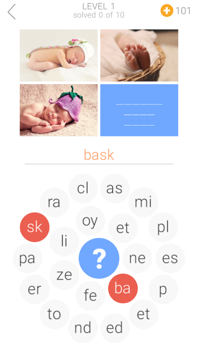 3 Mystery Words Screenshot