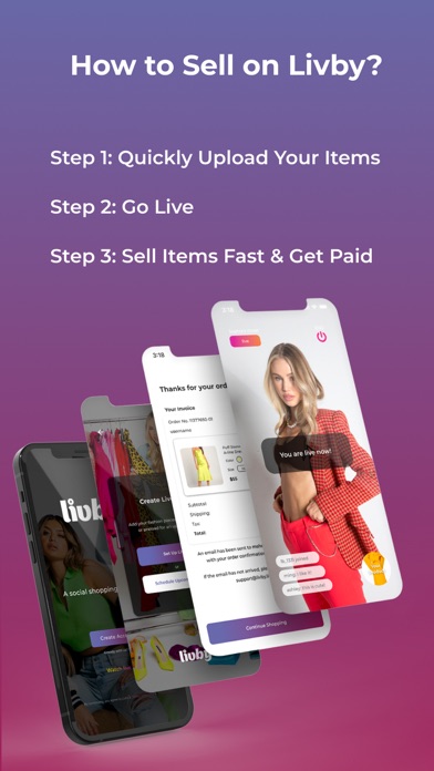 Livby - Live Video Shopping Screenshot