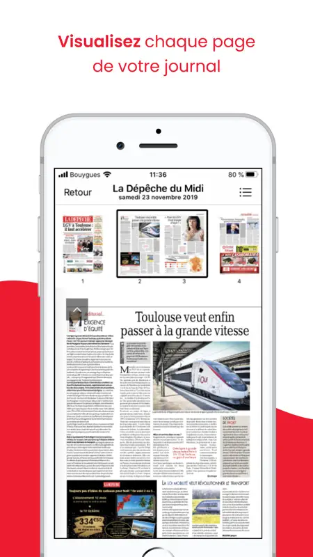 La Dépêche - Premium screenshot 4 of 7