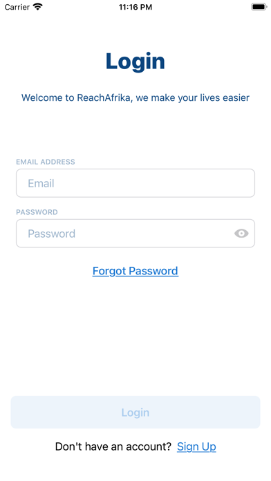 ReachAfrika Screenshot