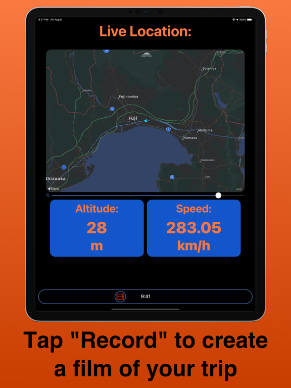 Screenshot #5 pour Speedo Trip: Private Recorder