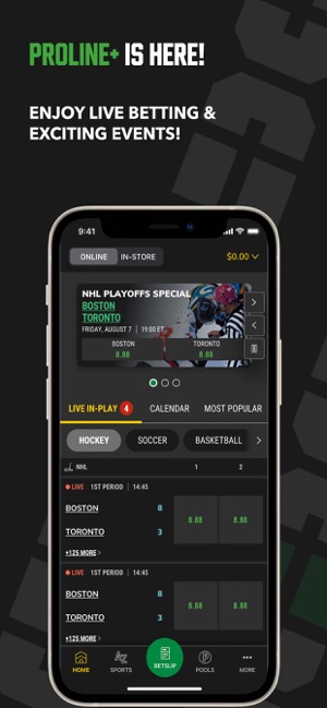 OLG PROLINE SPORTBOOK on the App Store